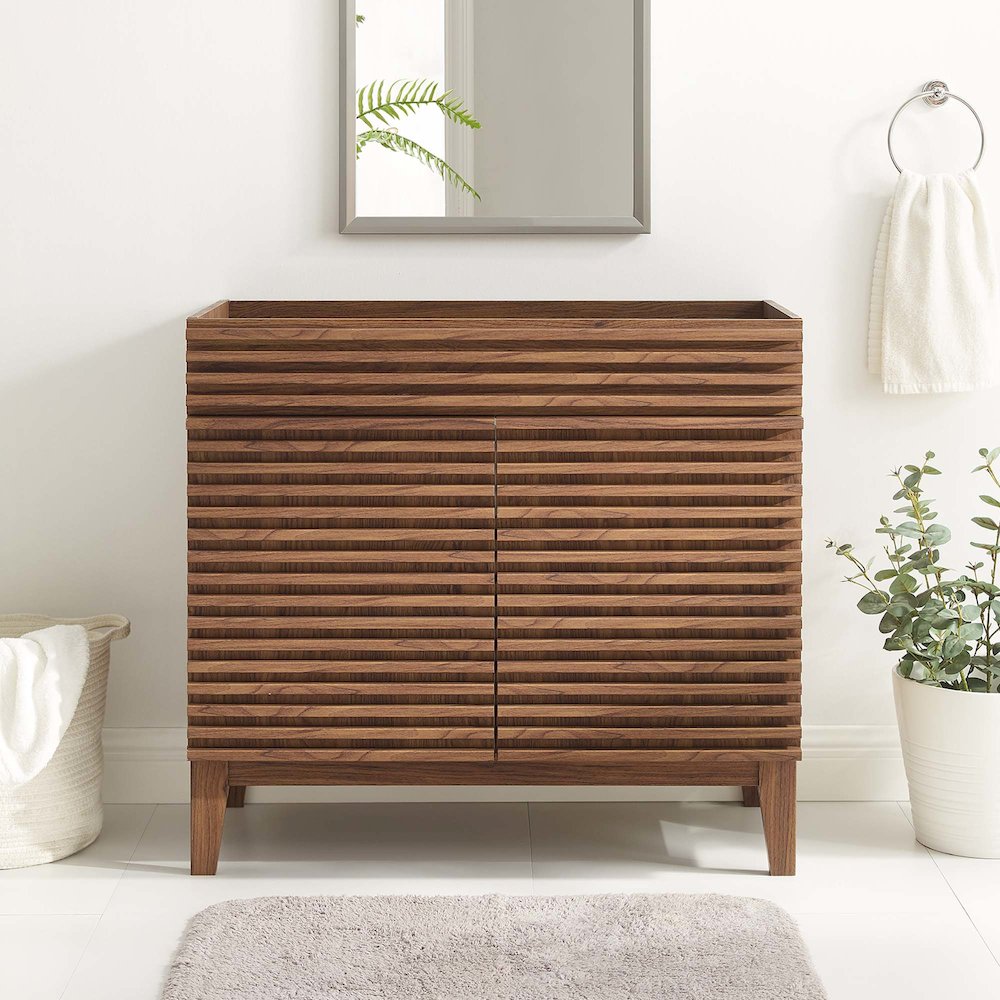 Render 36" Bathroom Vanity Cabinet. Picture 7