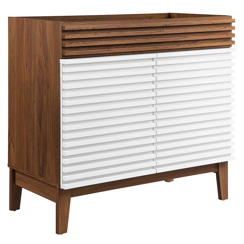 Render 36" Bathroom Vanity Cabinet. Picture 1