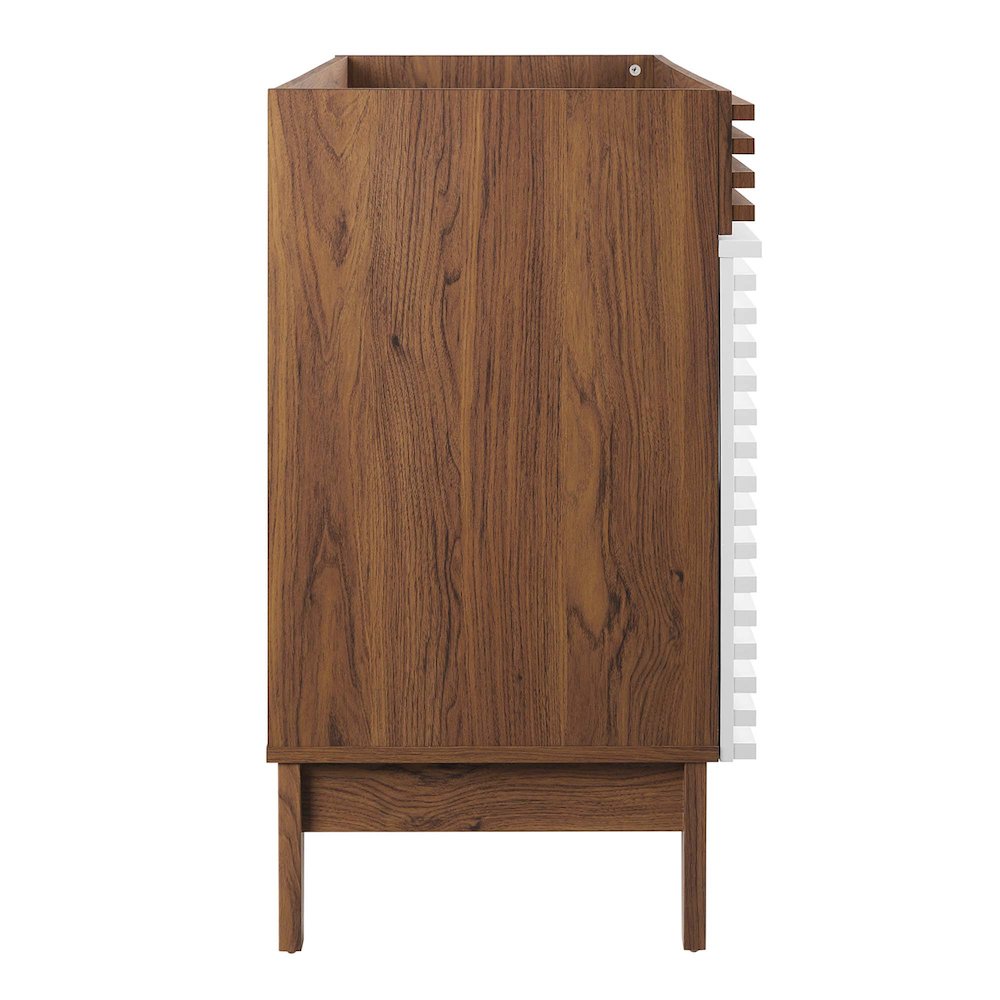 Render 48" Single Sink Compatible (not included) Bathroom Vanity Cabinet. Picture 3