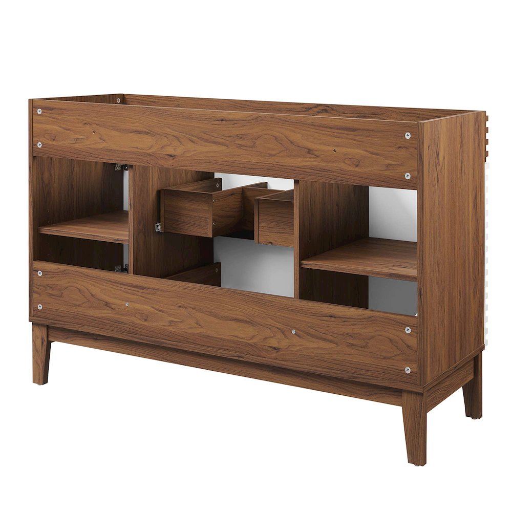 Render 48" Single Sink Compatible (not included) Bathroom Vanity Cabinet. Picture 6