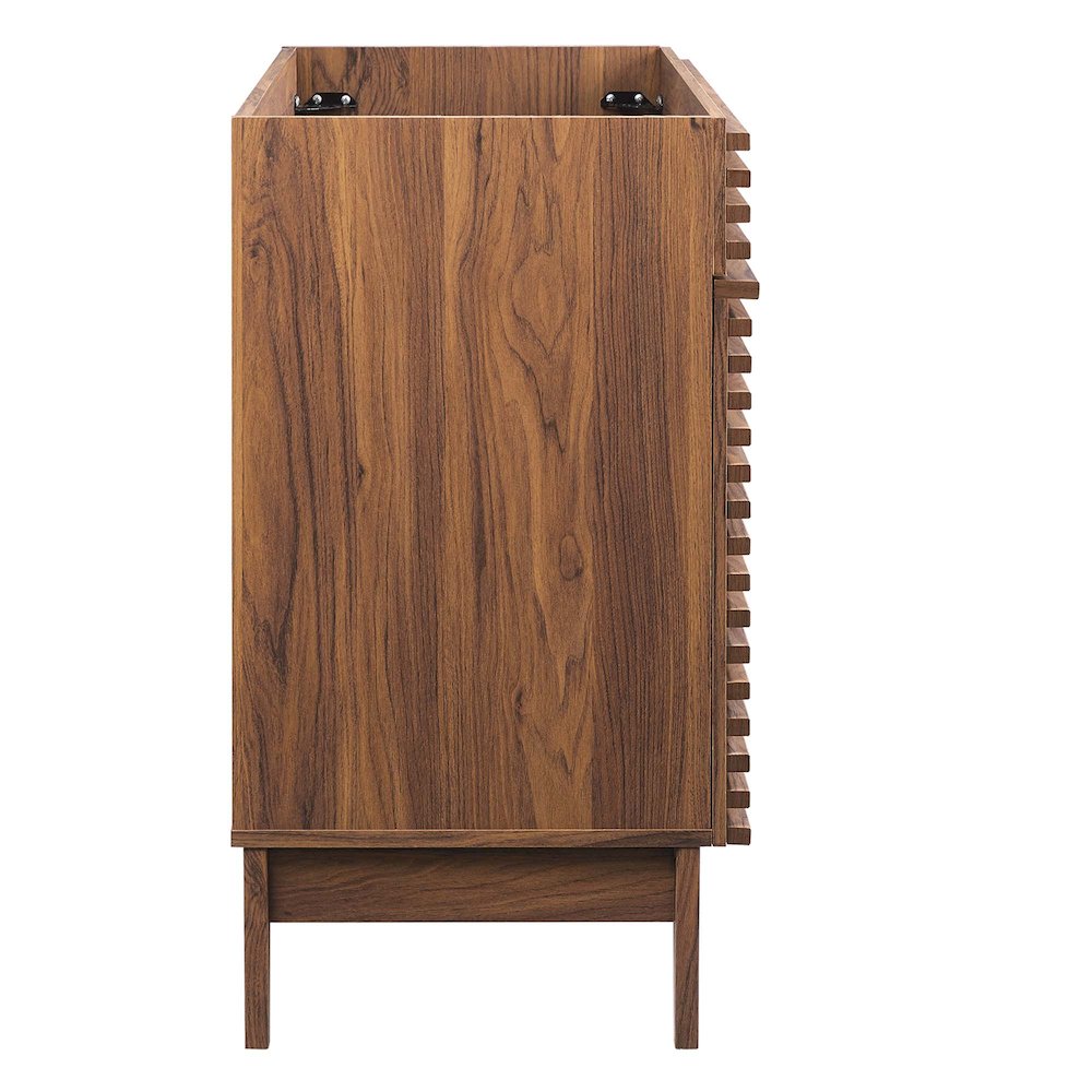 Render 48" Double Sink Compatible (Not Included) Bathroom Vanity Cabinet. Picture 5