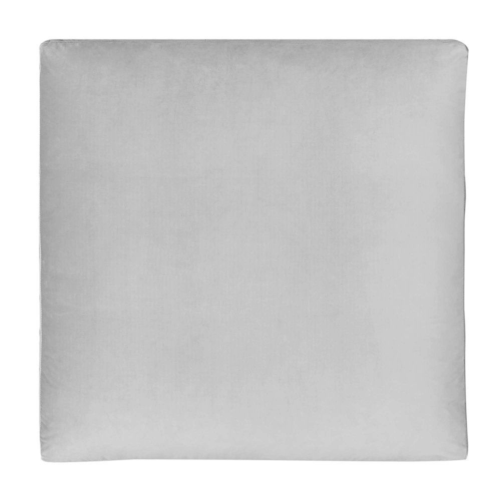 Commix Down Filled Overstuffed Performance Velvet Ottoman. Picture 4