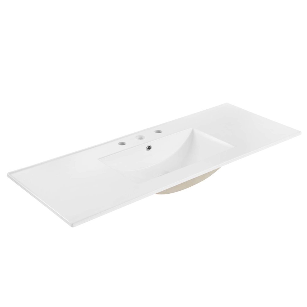 Cayman 48" Single Basin Bathroom Sink. Picture 1