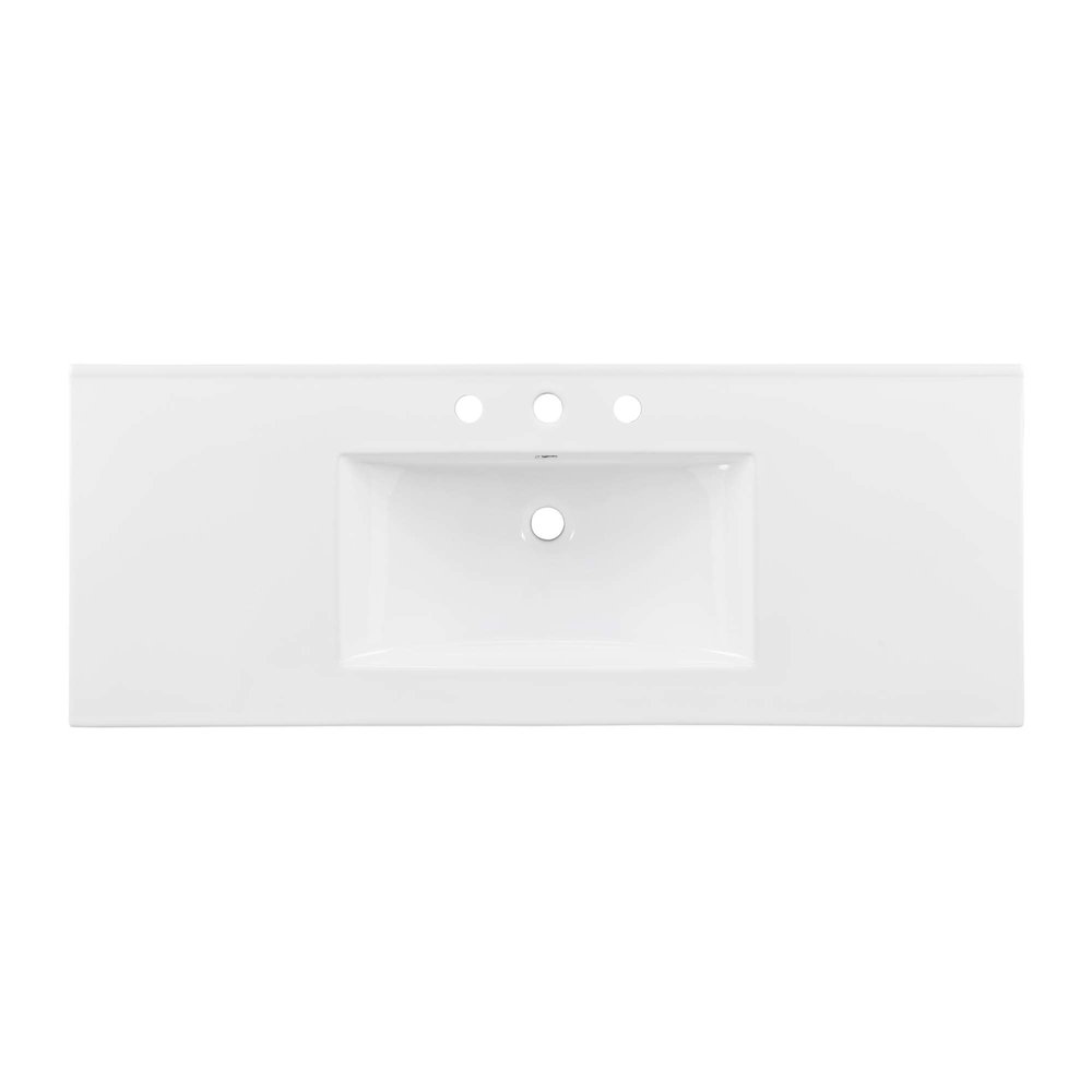 Cayman 48" Single Basin Bathroom Sink. Picture 2