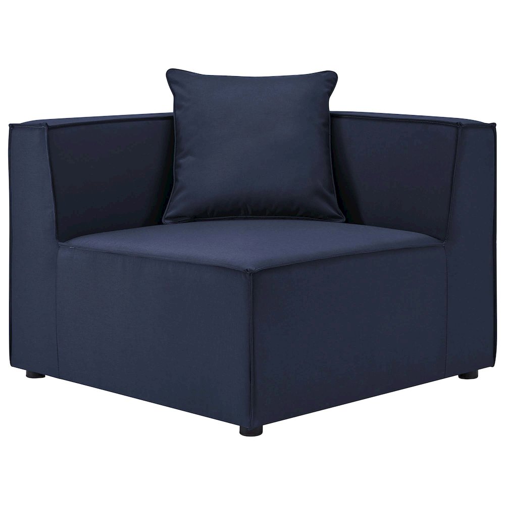 Saybrook Outdoor Patio Upholstered Loveseat and Ottoman Set. Picture 2