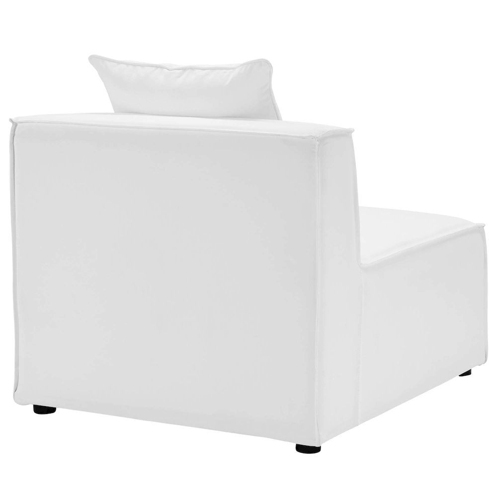 Saybrook 3-Piece Outdoor Patio Upholstered Sectional Sofa. Picture 8