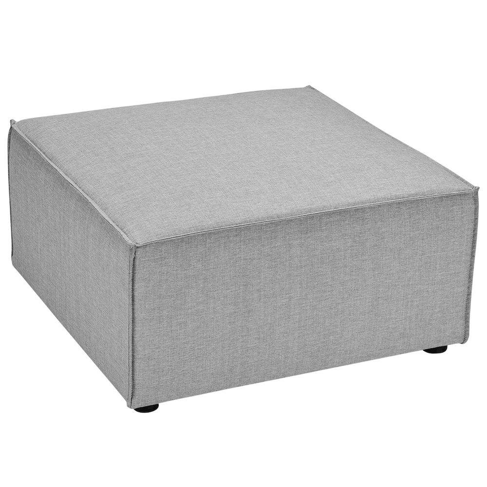 Saybrook 4-Piece Outdoor Patio Upholstered Sectional Sofa. Picture 10