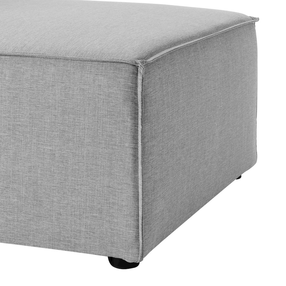Saybrook 4-Piece Outdoor Patio Upholstered Sectional Sofa. Picture 9