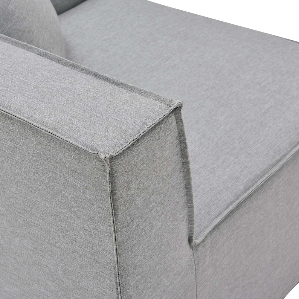 Saybrook 5-Piece Outdoor Patio Upholstered Sectional Sofa. Picture 5