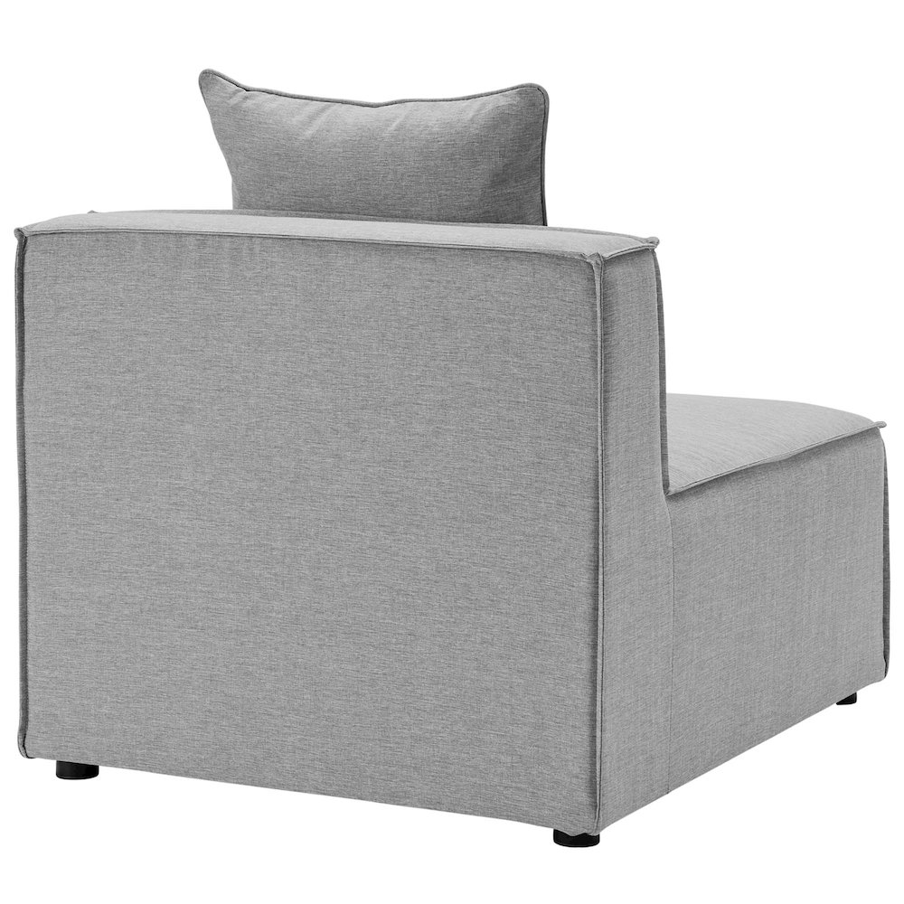 Saybrook 6-Piece Outdoor Patio Upholstered Sectional Sofa. Picture 8