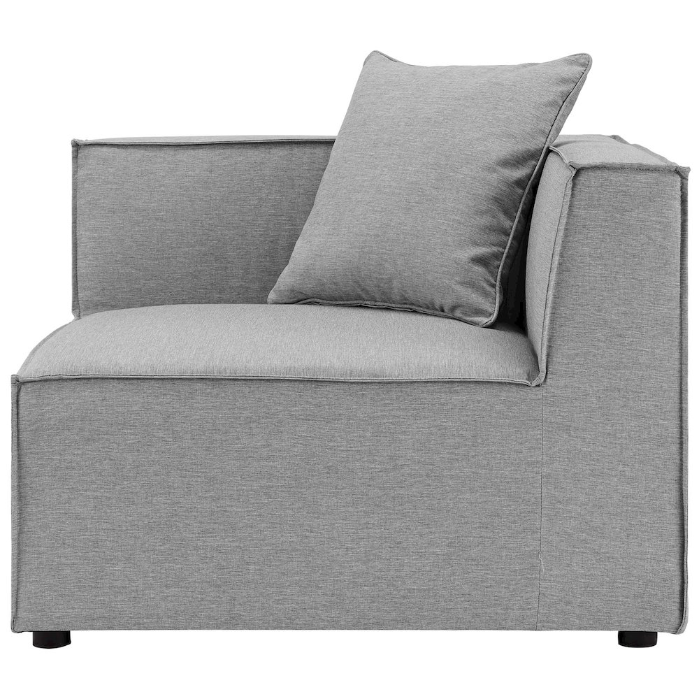 Saybrook 6-Piece Outdoor Patio Upholstered Sectional Sofa. Picture 4