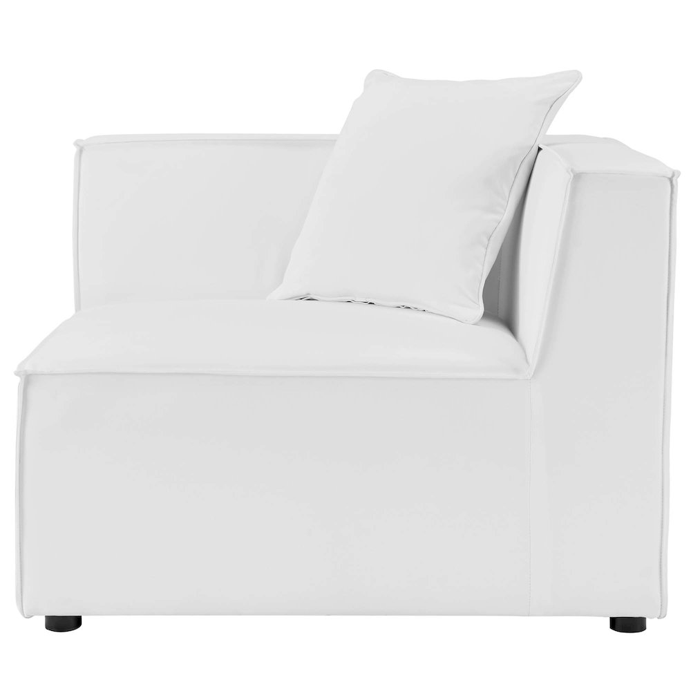Saybrook 7-Piece Outdoor Patio Upholstered Sectional Sofa. Picture 4