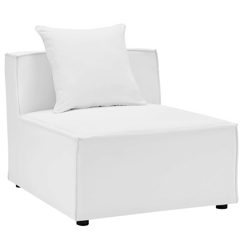 Saybrook 7-Piece Outdoor Patio Upholstered Sectional Sofa. Picture 7