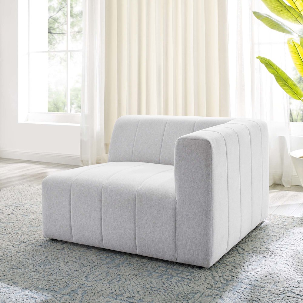 Bartlett Upholstered Fabric Right-Arm Chair. Picture 7