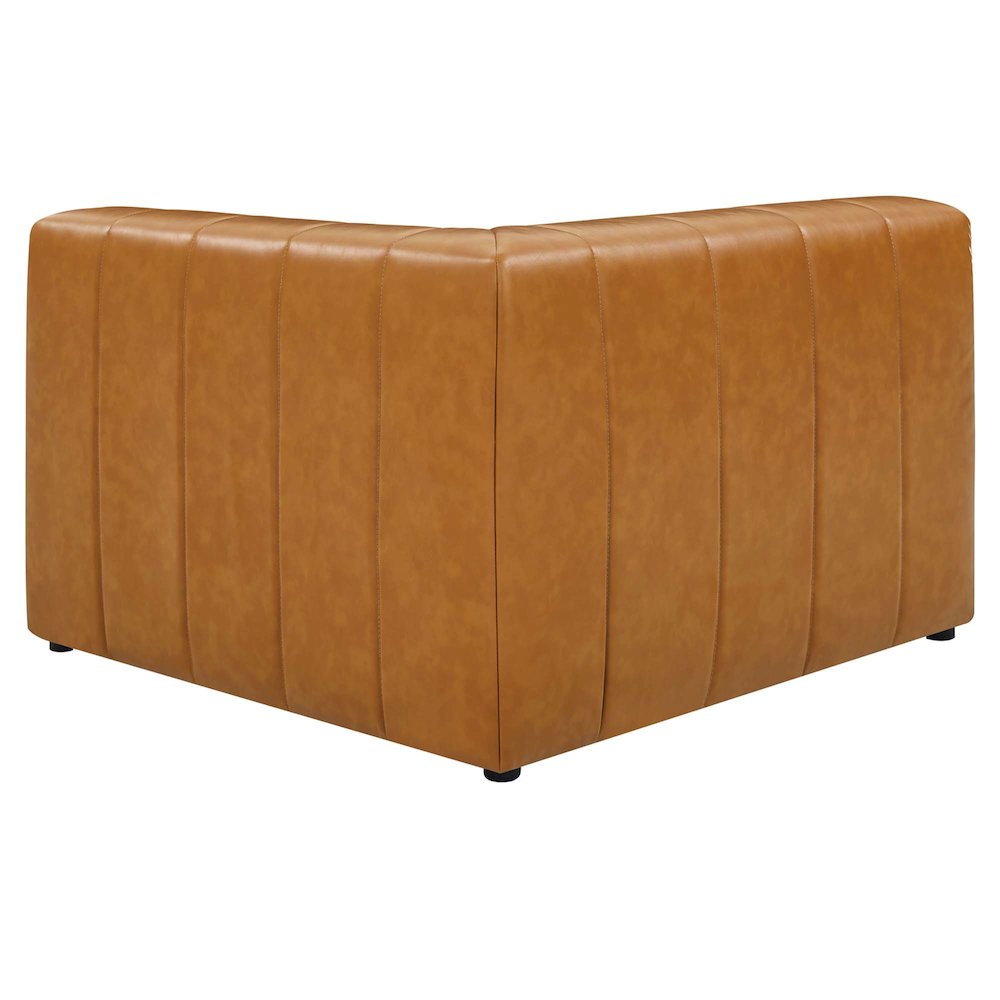 Bartlett Vegan Leather Right-Arm Chair. Picture 4