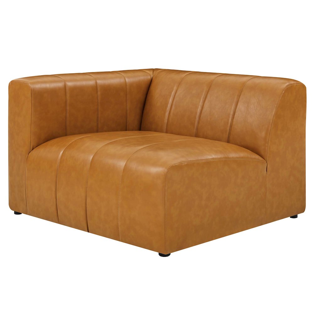 Bartlett Vegan Leather Left-Arm Chair. Picture 1