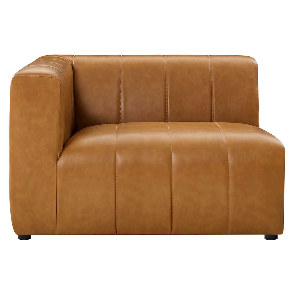 Bartlett Vegan Leather Left-Arm Chair. Picture 3