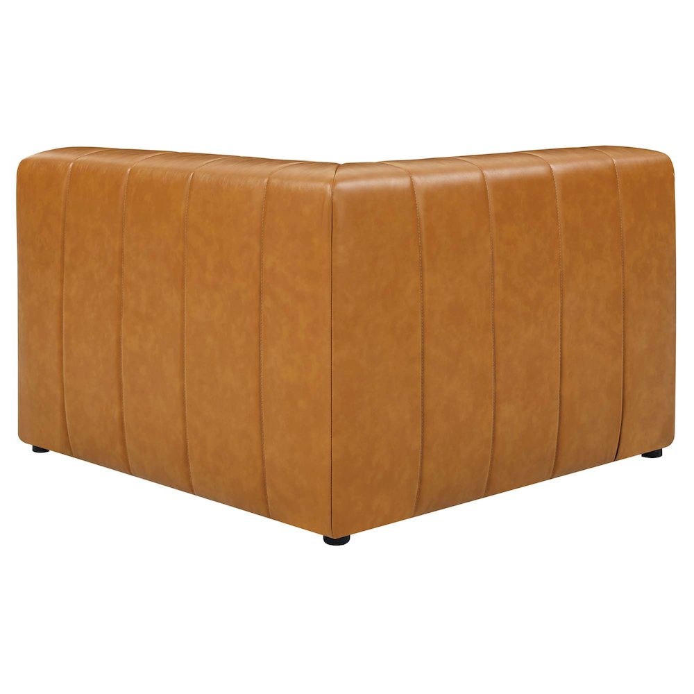 Bartlett Vegan Leather Left-Arm Chair. Picture 4