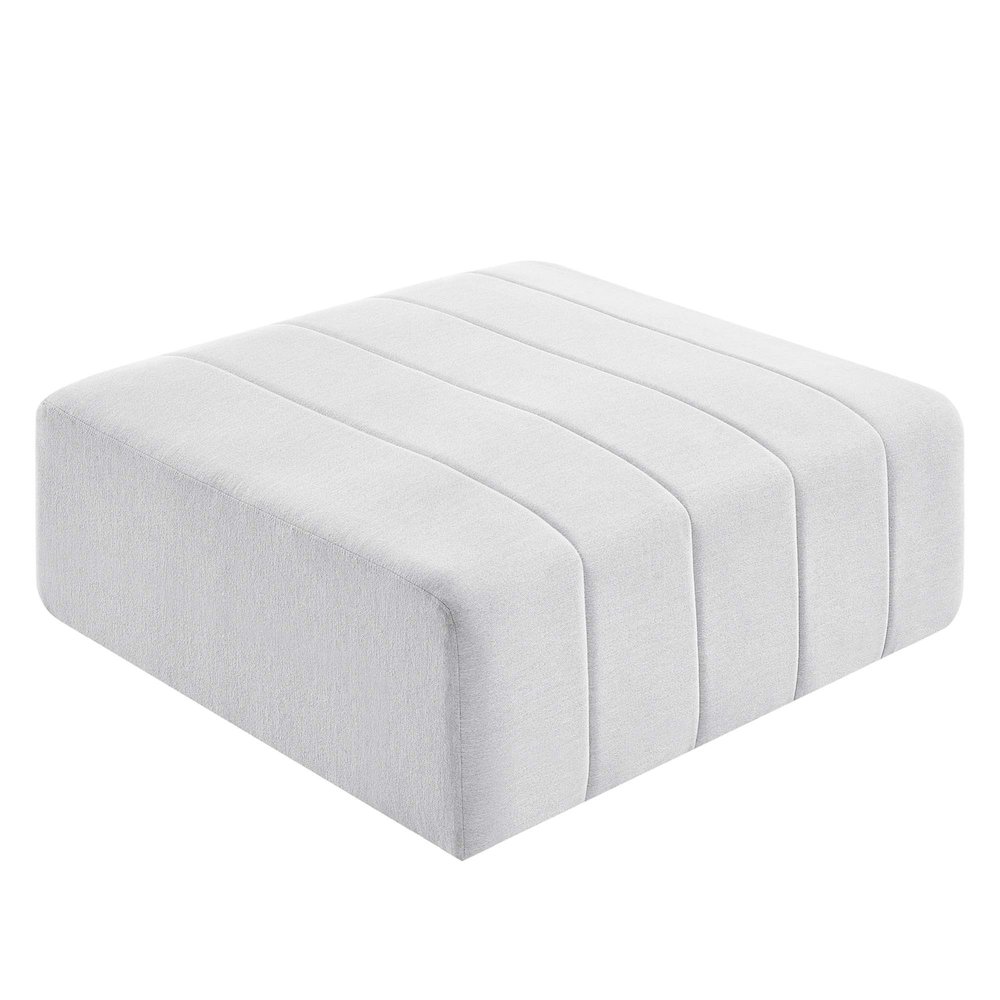 Bartlett Upholstered Fabric Ottoman. Picture 2