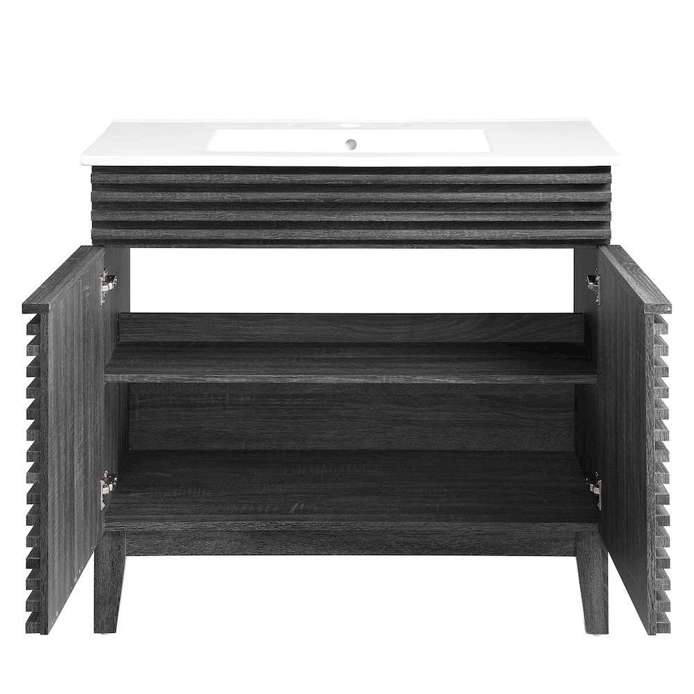 Render 36" Bathroom Vanity. Picture 4