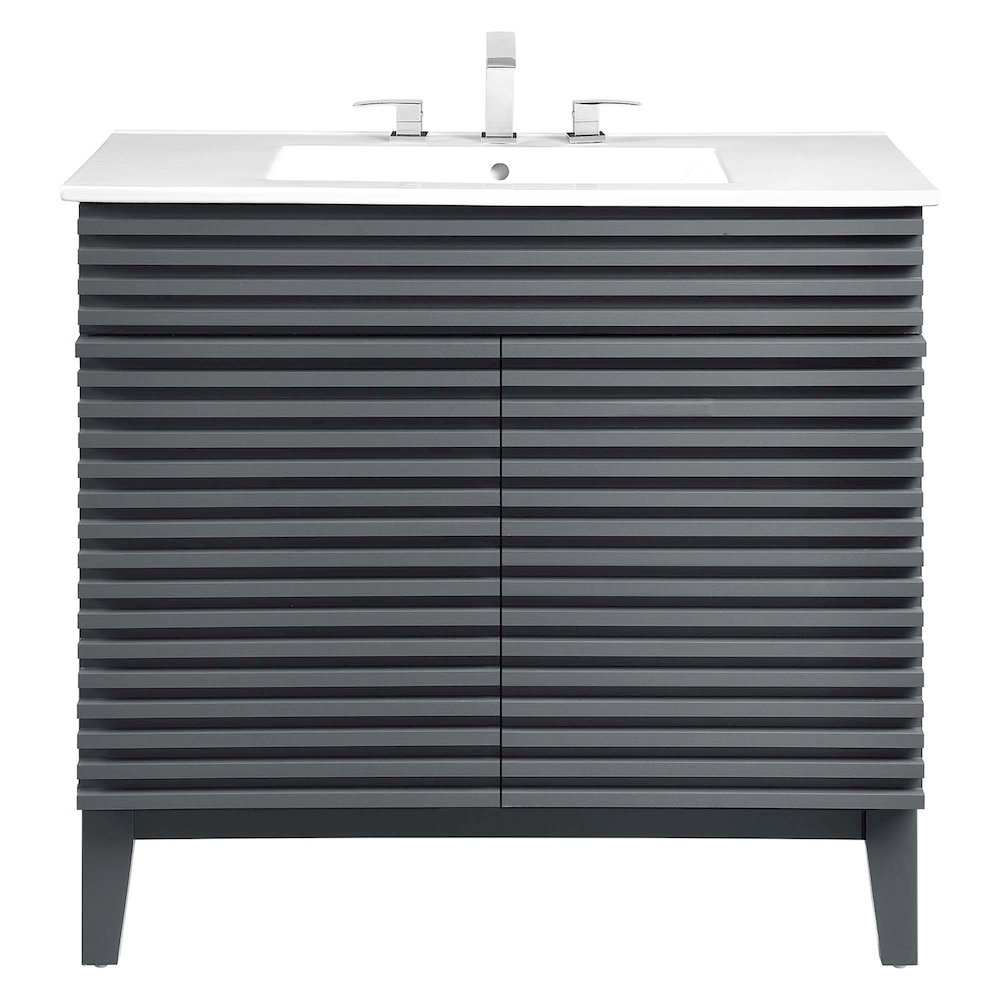 Render 36" Bathroom Vanity. Picture 3