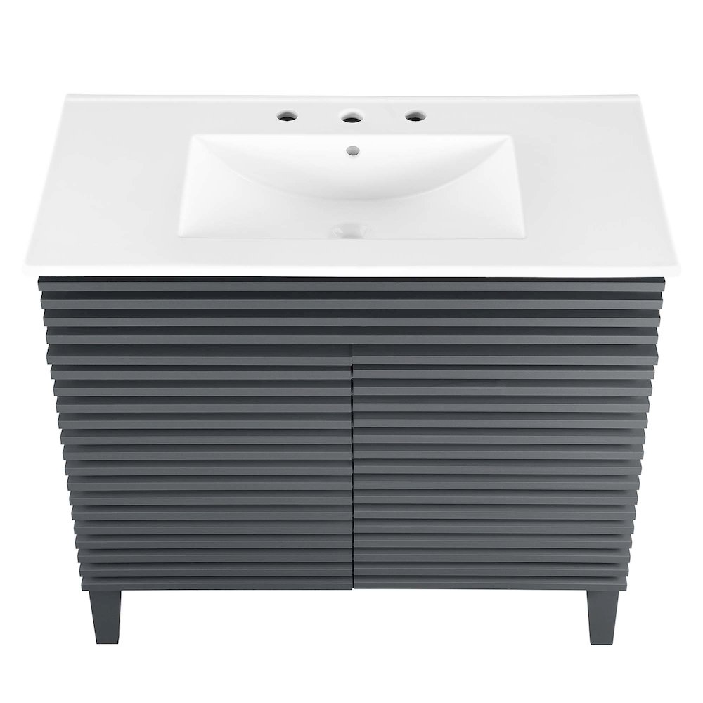Render 36" Bathroom Vanity. Picture 6