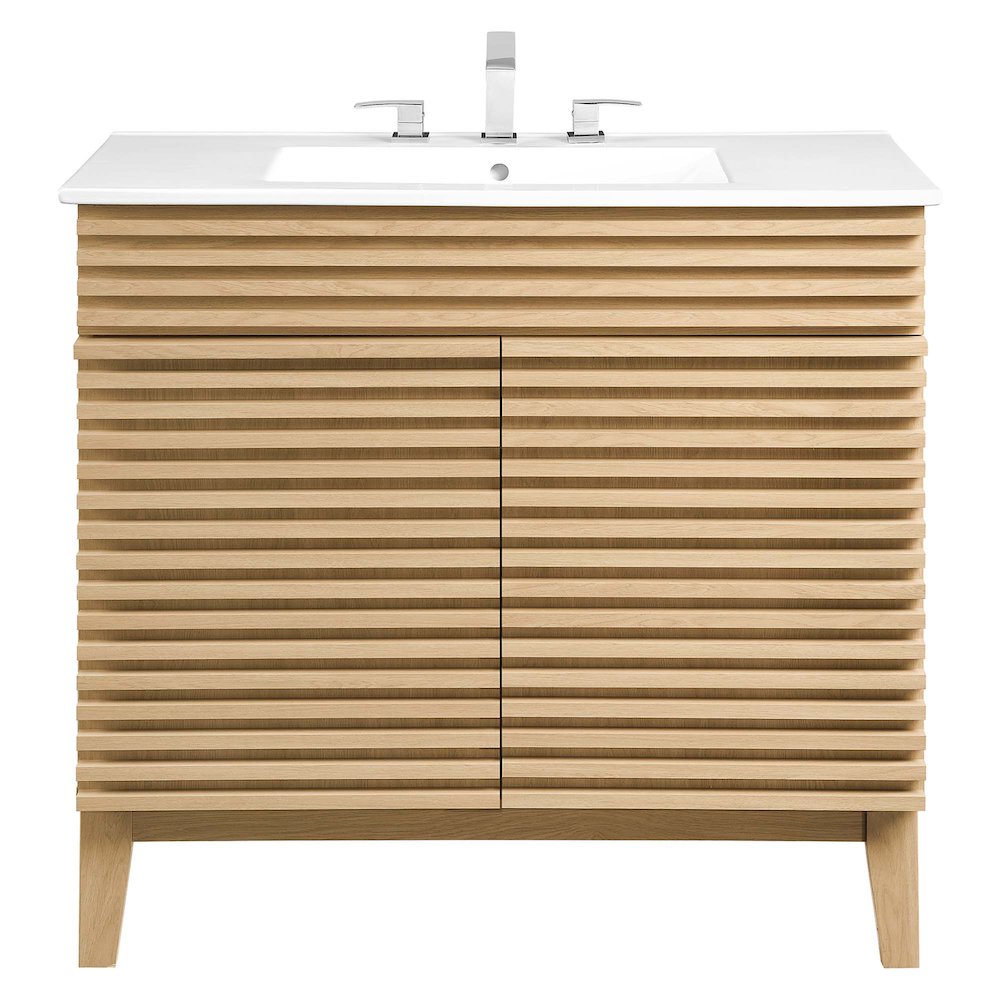 Render 36" Bathroom Vanity. Picture 3