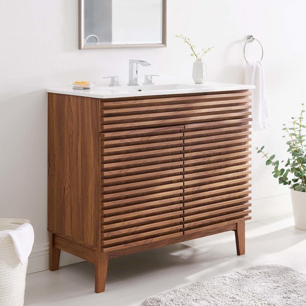 Render 36" Bathroom Vanity. Picture 8