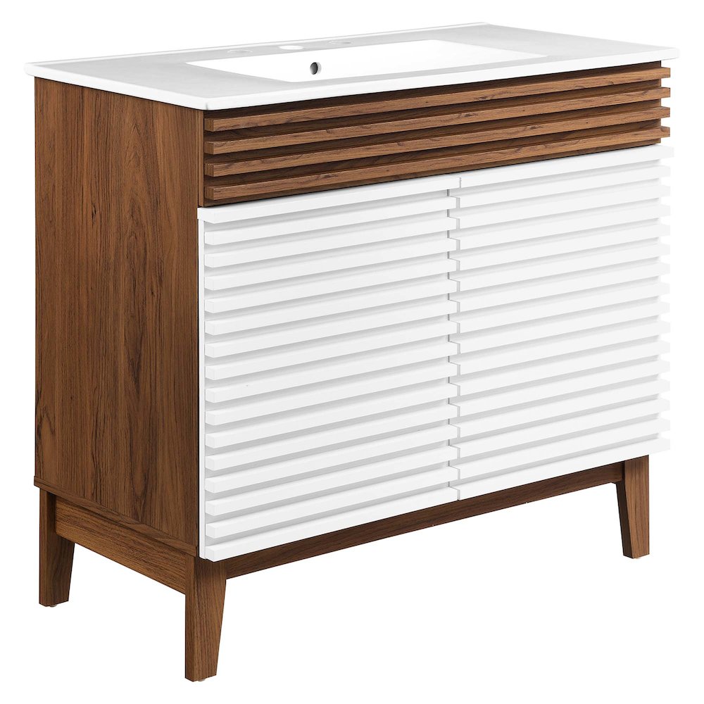 Render 36" Bathroom Vanity. Picture 1