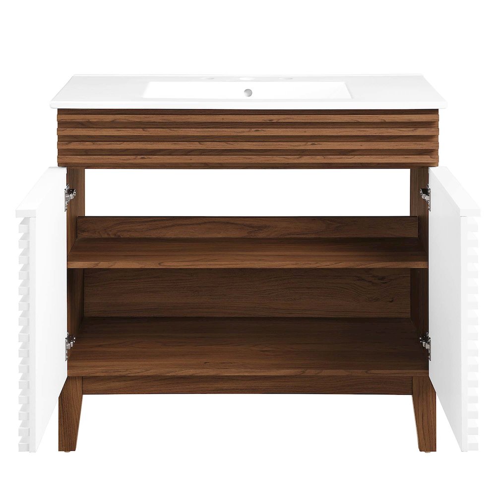 Render 36" Bathroom Vanity. Picture 4