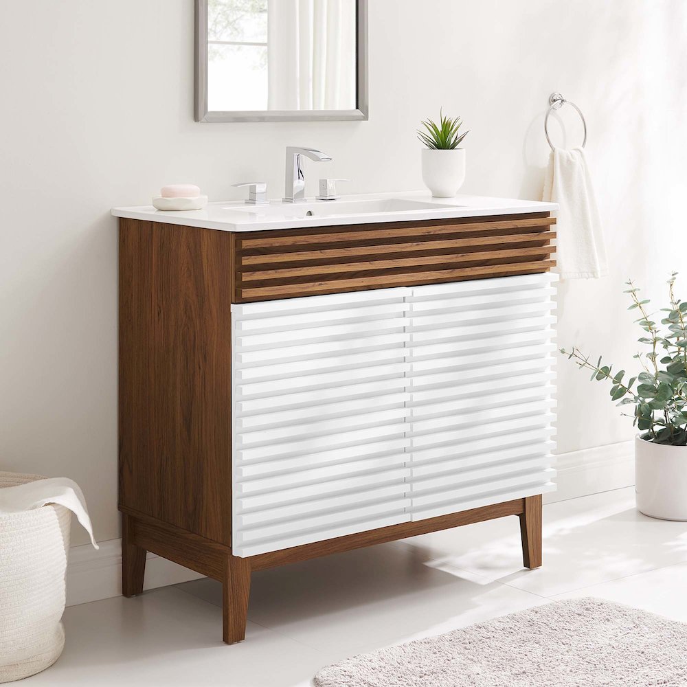 Render 36" Bathroom Vanity. Picture 8
