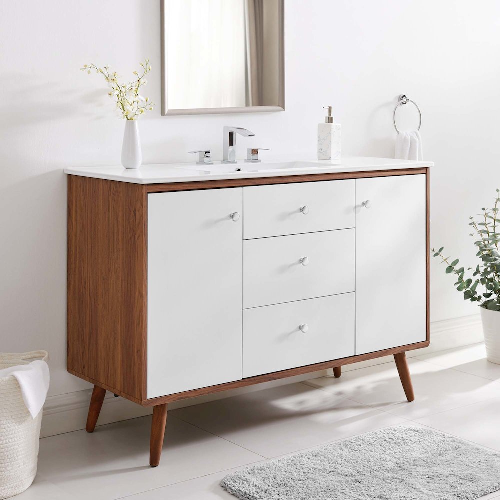 Transmit 48" Single Sink Bathroom Vanity. Picture 9
