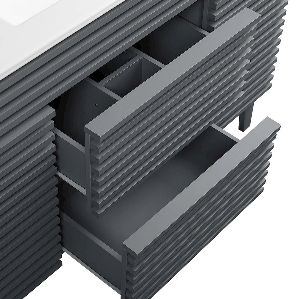 Render 48" Single Sink Bathroom Vanity. Picture 8