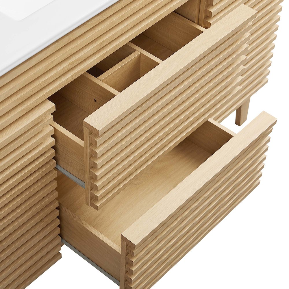 Render 48" Single Sink Bathroom Vanity. Picture 8