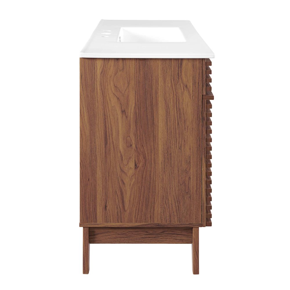 Render 48" Single Sink Bathroom Vanity. Picture 2