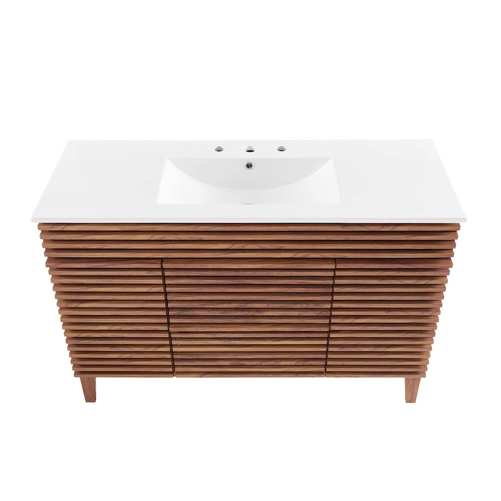 Render 48" Single Sink Bathroom Vanity. Picture 7