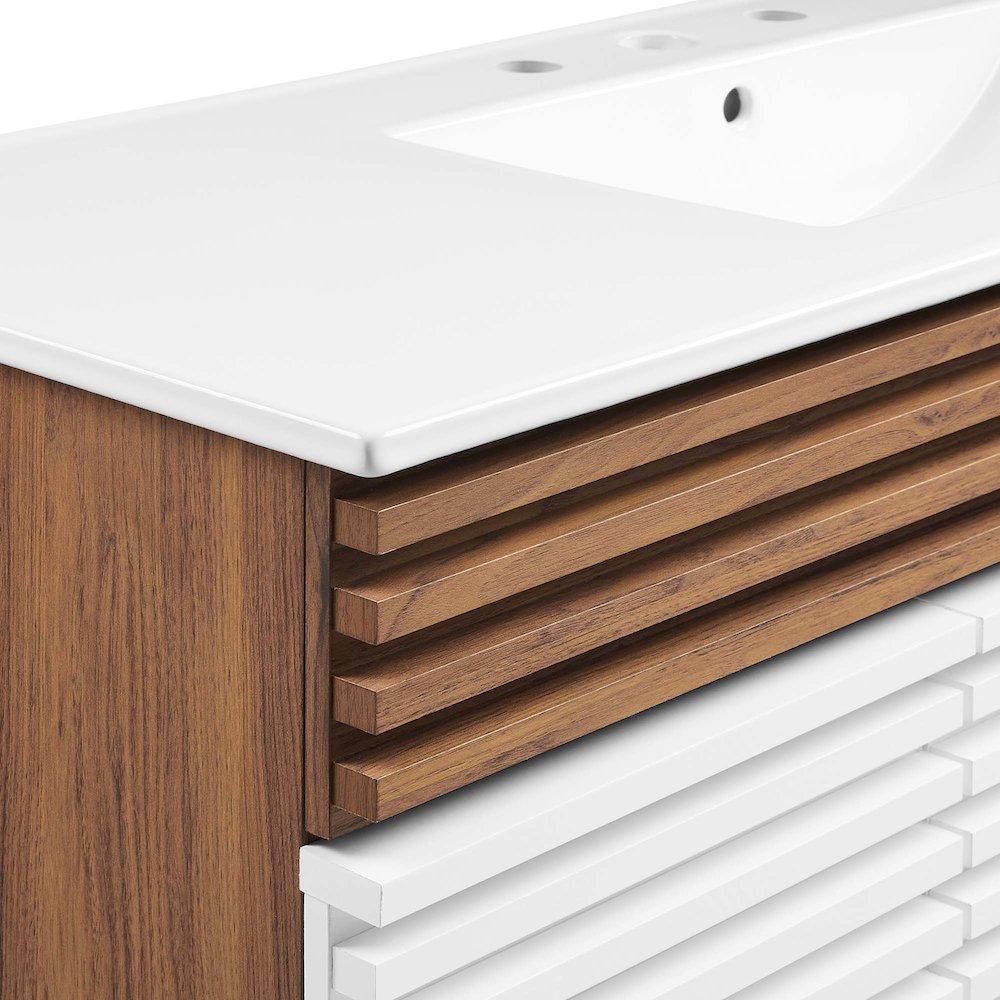 Render 48" Single Sink Bathroom Vanity. Picture 9