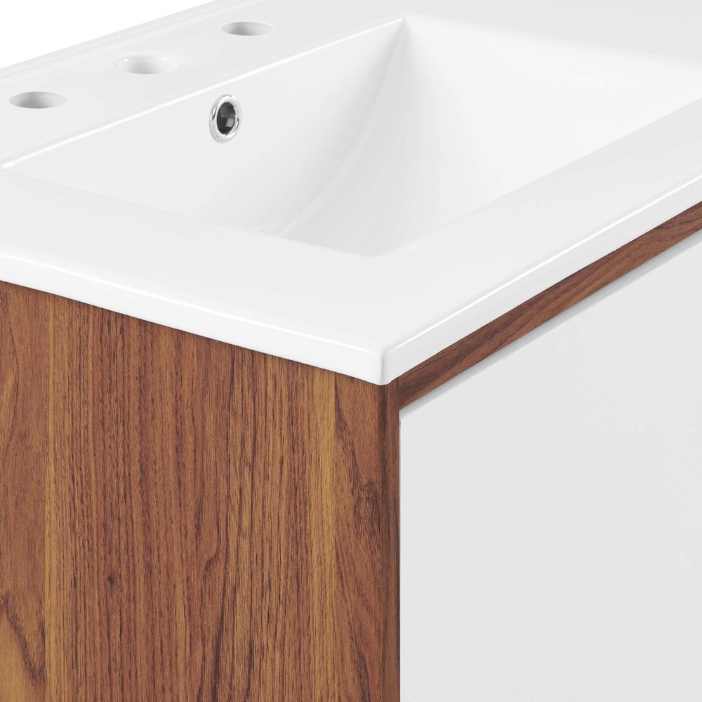Transmit 48" Double Sink Bathroom Vanity. Picture 7
