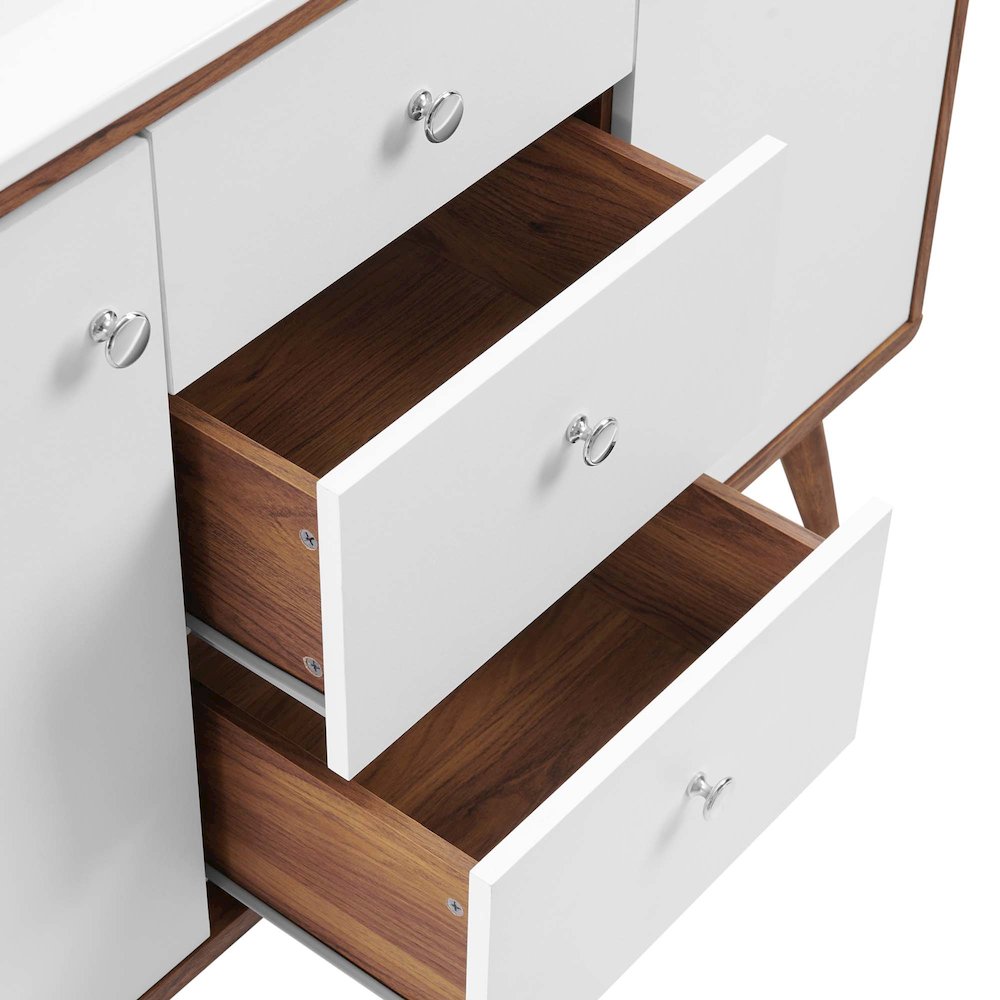 Transmit 48" Double Sink Bathroom Vanity. Picture 8