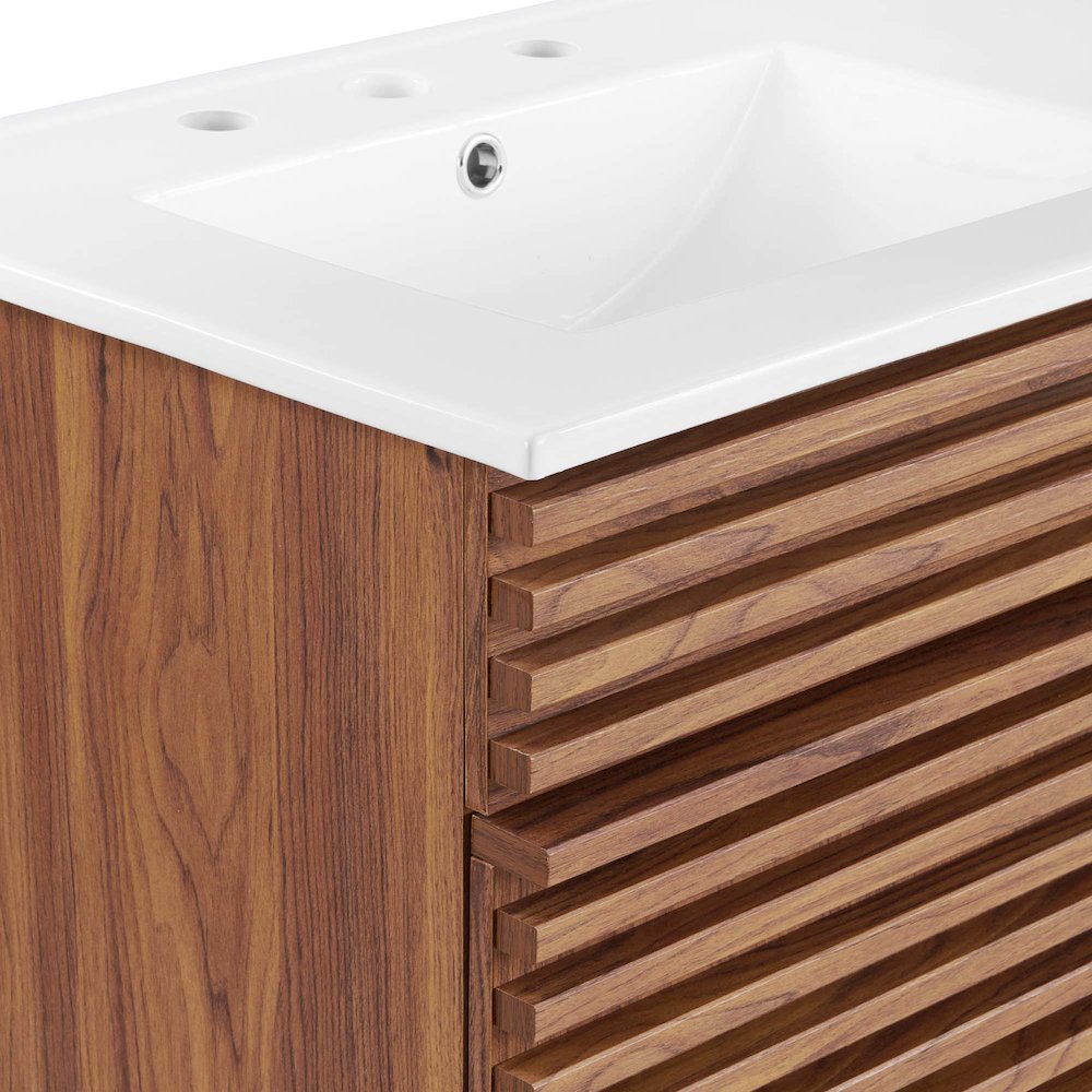 Render 48" Double Sink Bathroom Vanity. Picture 8