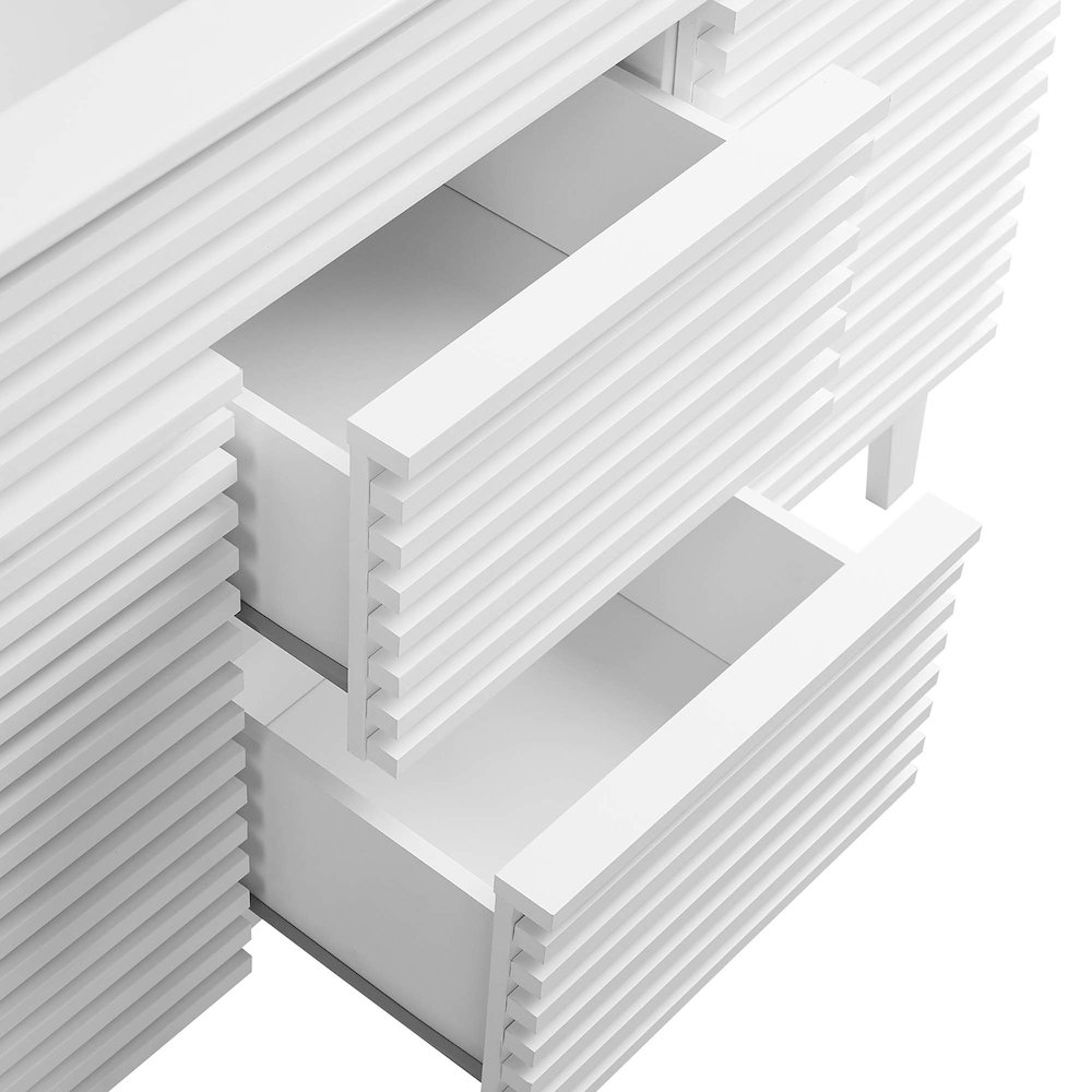 Render 48" Double Sink Bathroom Vanity. Picture 8