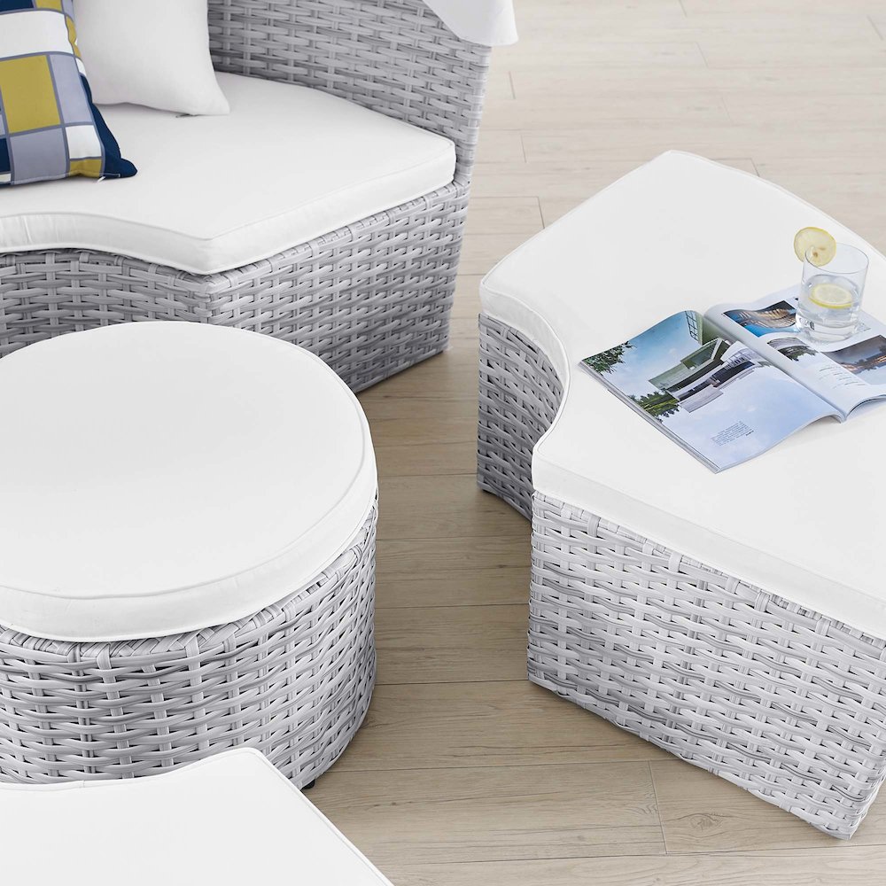 Scottsdale Canopy Outdoor Patio Daybed. Picture 8