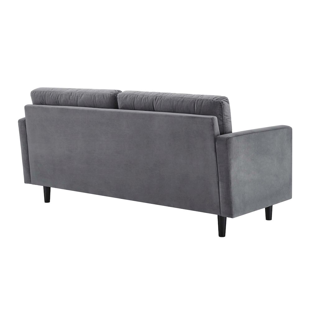 Exalt Tufted Performance Velvet Sofa. Picture 3