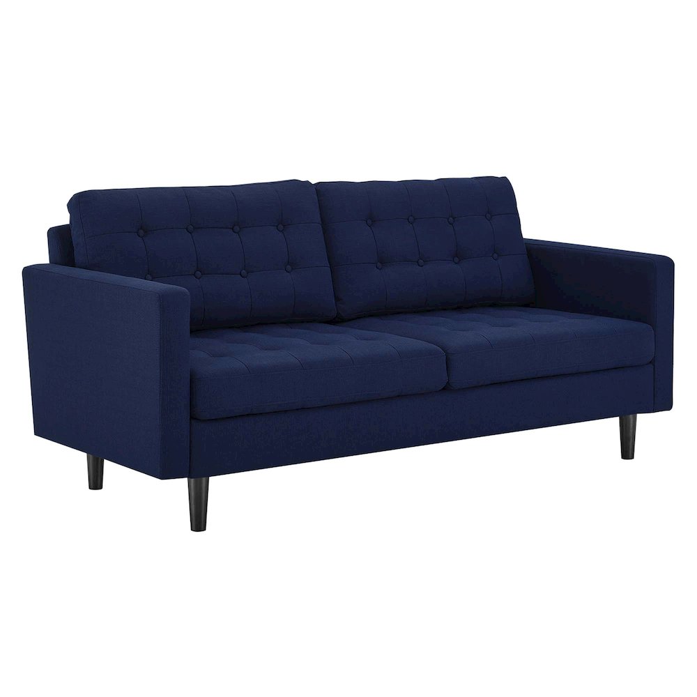 Exalt Tufted Fabric Sofa. Picture 1