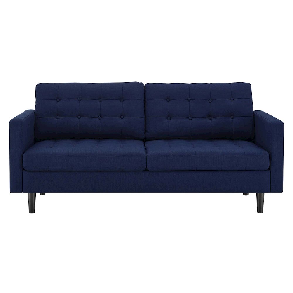 Exalt Tufted Fabric Sofa. Picture 4