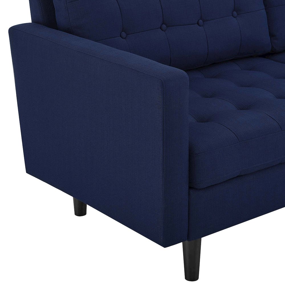 Exalt Tufted Fabric Sofa. Picture 5