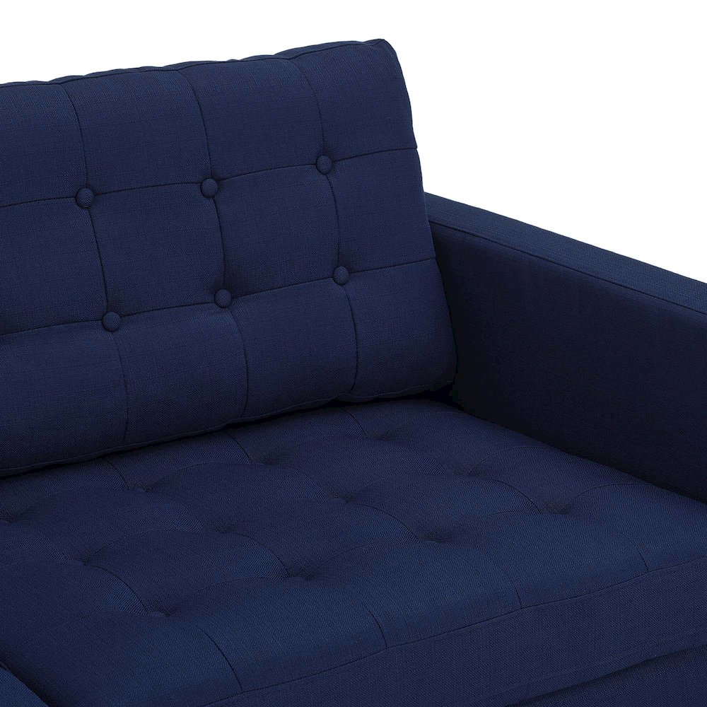 Exalt Tufted Fabric Sofa. Picture 6