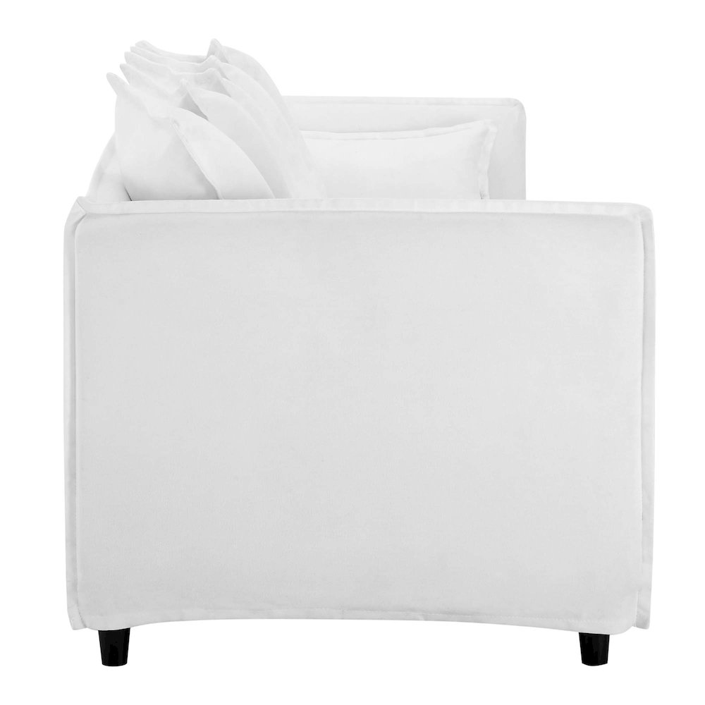 Avalon Slipcover Fabric Sofa. Picture 3
