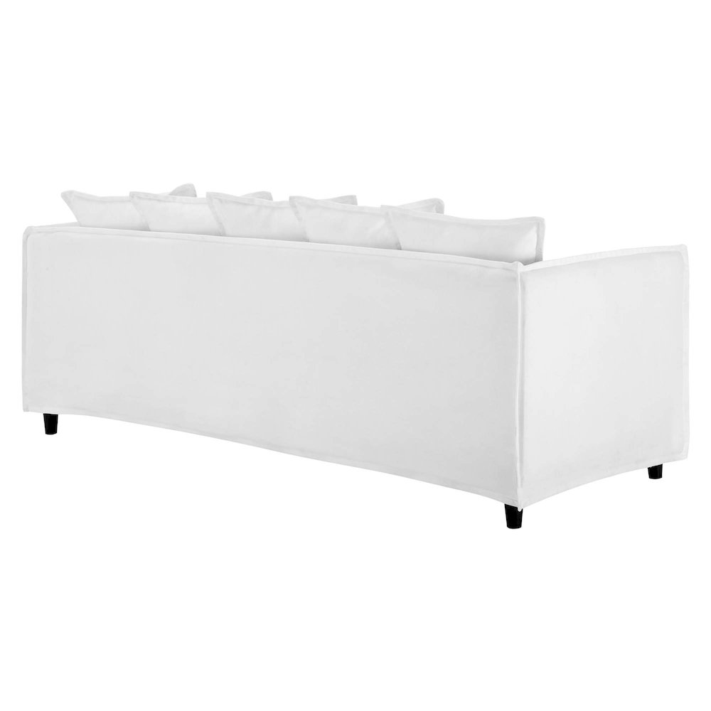 Avalon Slipcover Fabric Sofa. Picture 4