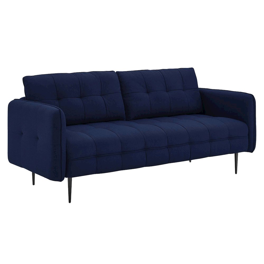 Cameron Tufted Fabric Sofa. Picture 1
